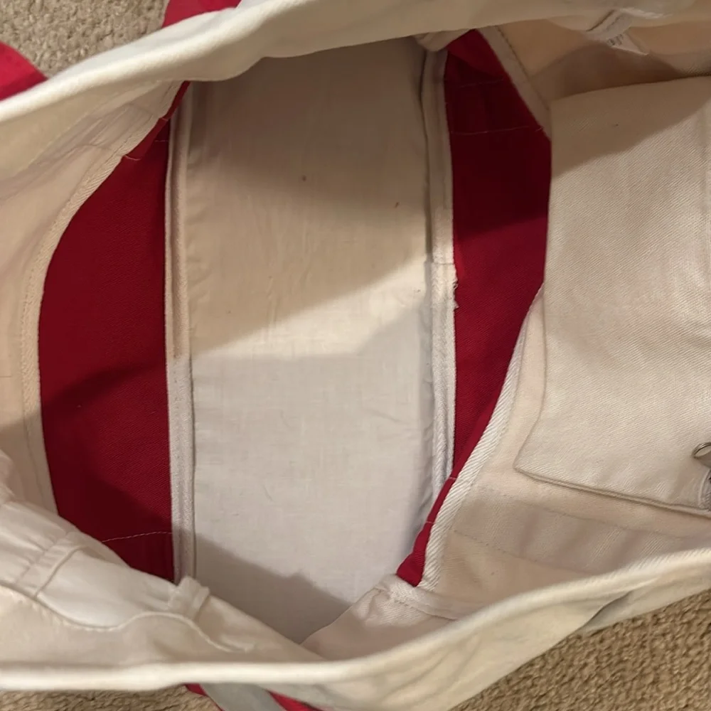 Disney Canvas Tote Bag with Red Accents - Picture 6 of 10